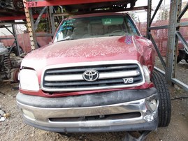 2002 Toyota Tundra SR5 Burgundy Extended Cab 4.7L AT 2WD #Z23178